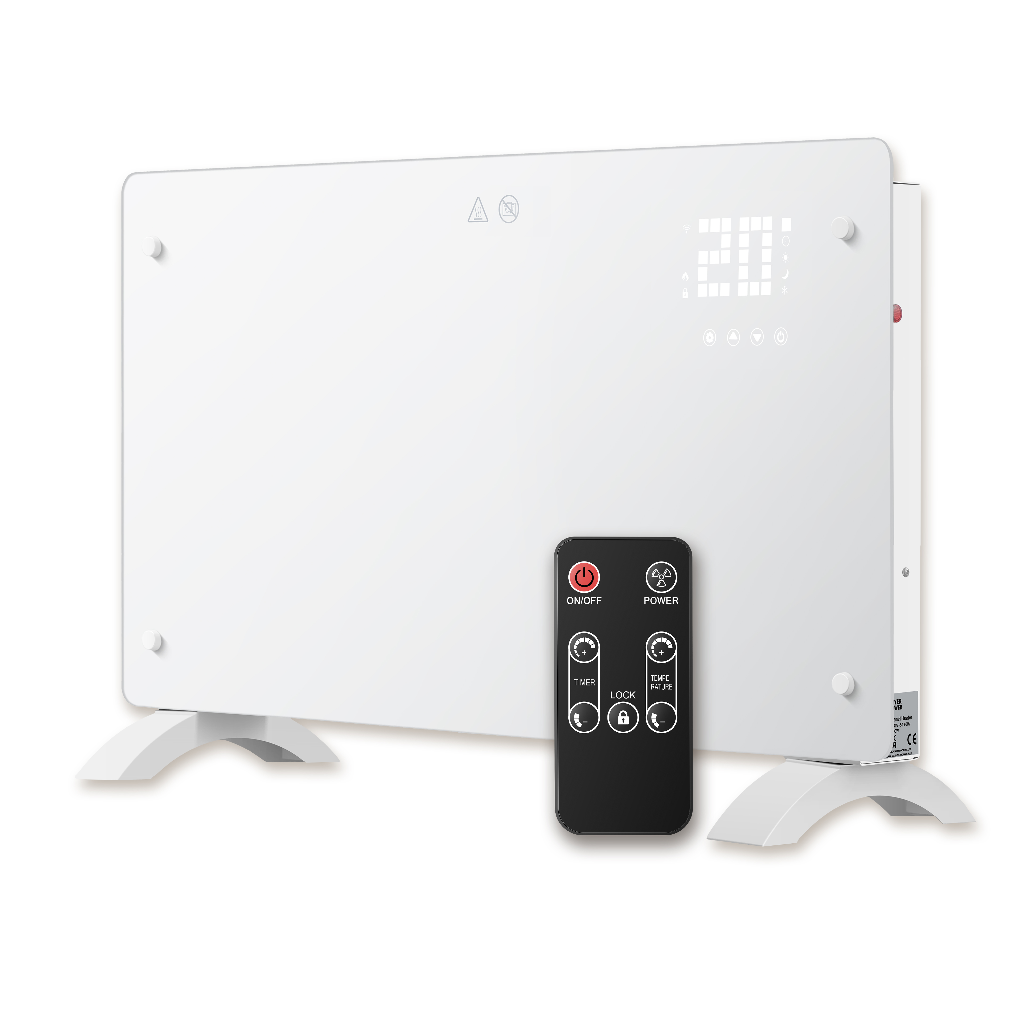 Glass panel heater BGH-15C